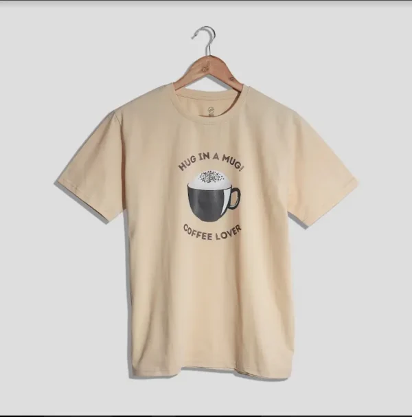 Hug In A Mug Coffee Lover T-Shirt Design